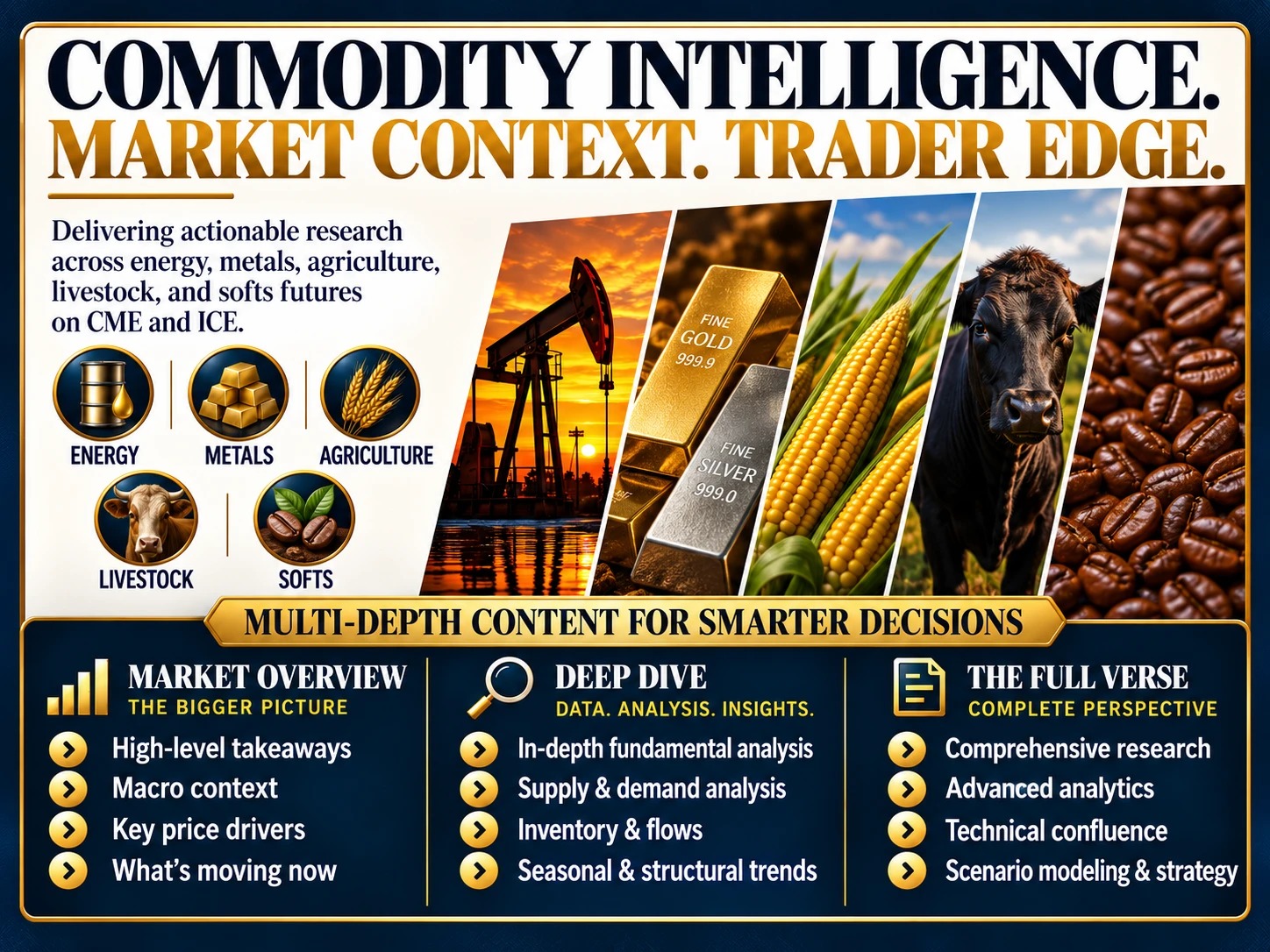 The Commodity Verse — Commodity Intelligence, Market Context, Trader Edge