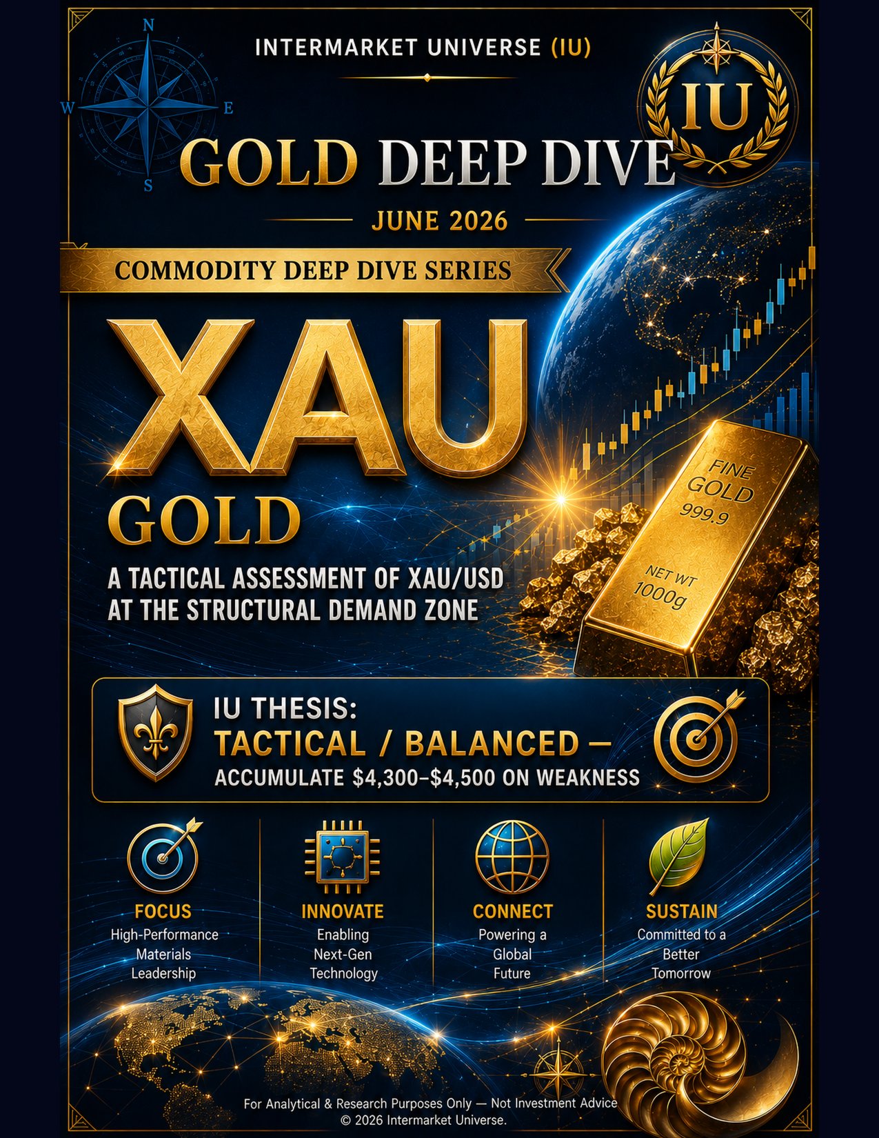 Gold XAU/USD Report — Cover